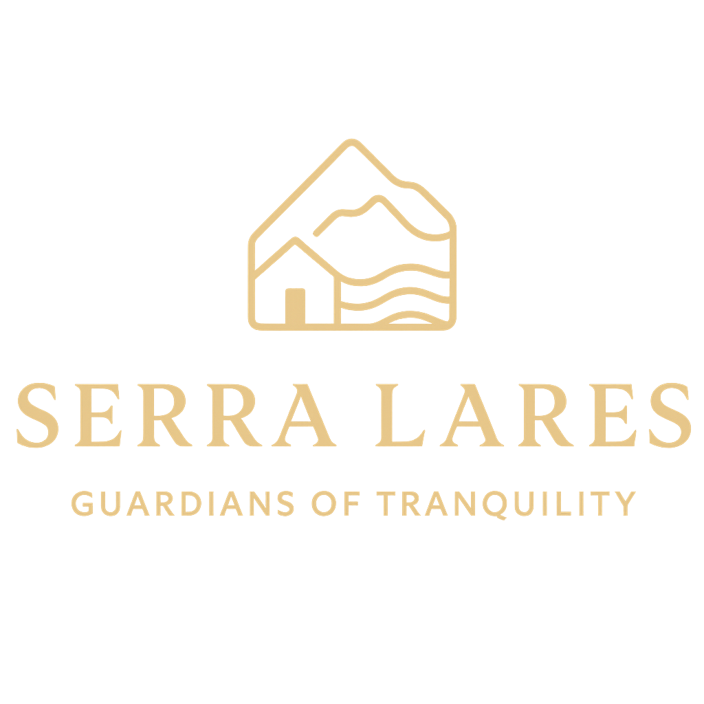 Serra Lares Logo - Gold Island Emblem